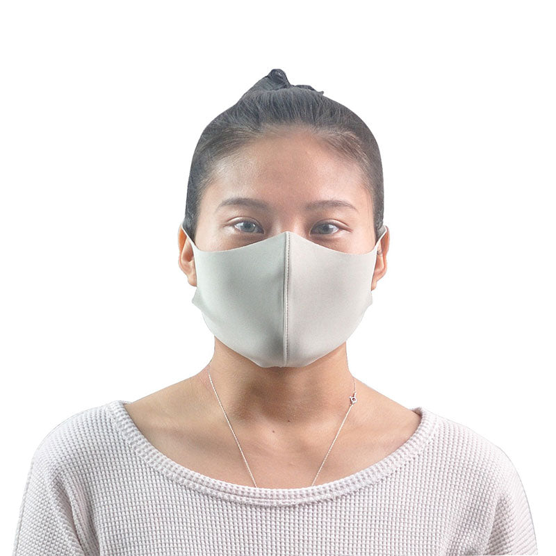 Die-cut Poly Mask - Grey - 10pcs/bag